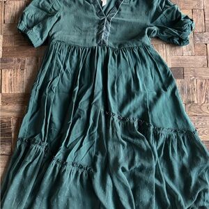 Matilda Jane Teal Kids Dress